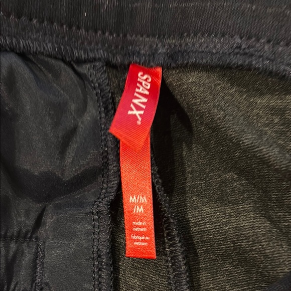 NWT SPANX Blue and Gray Ponte Perfect Pant Wide Leg Trousers Medium - Picture 6 of 9